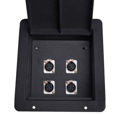 Elite Core Audio FB4 Recessed Stage Floor Box with 